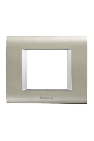 PANASONIC RAMA 2M MODULAR SISTEMA INOX MAT+METALIC ALB