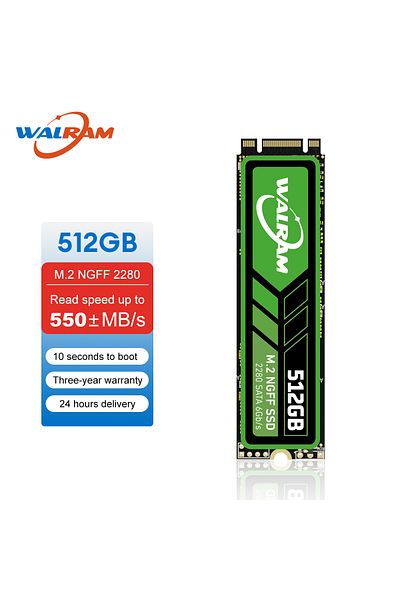 Choice 256GB WALRAM M.2 NGFF SATA SSD 128GB 256GB 512GB 1TB NGFF 2280 Internal M2 Solid State Drive HDD 1 T