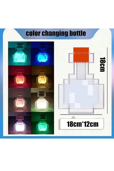 Choice bottle Creative Brownstone Torch LED Night Light USB Rechargeable Game Room Decoration Table Light