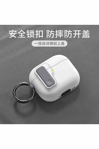 Choice For Airpods1 2 A 2024 New Hard Protector for AirPods 4 with Magnetic Lid Lock Hybrid Case Luxury Pro