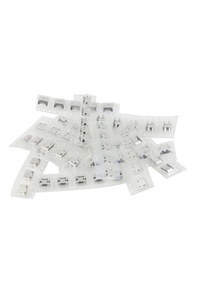 Choice 60PCS 5 Pin Socket Connector Micro USB Socket Connectors Assortment Set 12 Models SMD DIP For MP3...