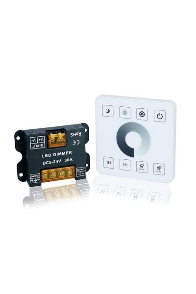 Choice Touch RF Dimmer DC5V 12V 24V RF LED Dimmer 30A Wireless LED Controller 2.4G Touch Panel Switch For 5