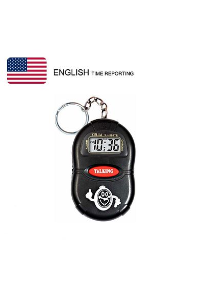 Choice NZ114EN A Talking Clock that Speaking the Time. Digital Alarm Clock for the Blind, Elders or Childre