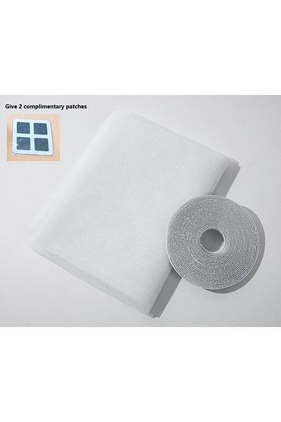 Choice WHITE 1.3MX1.5M Insect Net Anti Mosquito Window Protector Tulle Curtain Door Curtains Nets Home Text