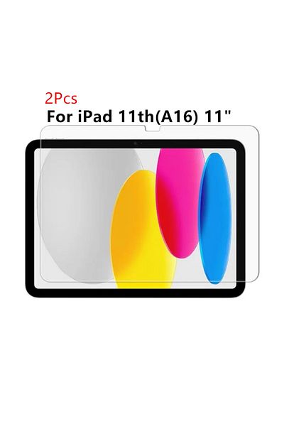 Choice 2Pc-iPad 11 A16 2025 2Pcs Tempered Glass Film For Apple iPad 11 A16 2025 11th Generation A3354 55 56