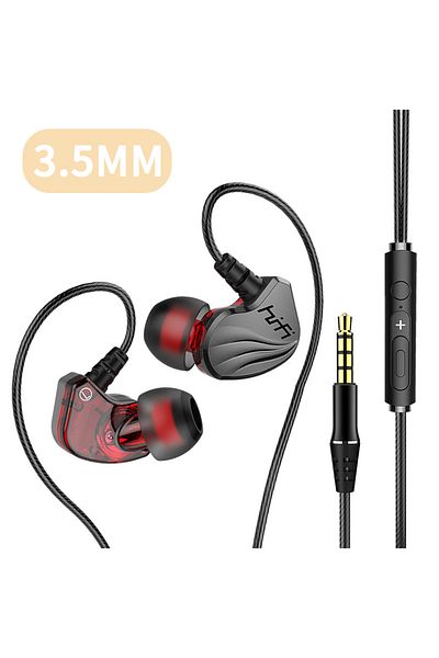 Choice سماعة رأس S2000 رمادية 3.5 مم AUX/Type-C رقمية 6D HIFI عالية الجهير مع ميكروفون موسيقى رياضية Gami