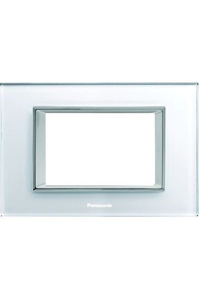 PANASONIC 3 Module Modular Frame White Glass