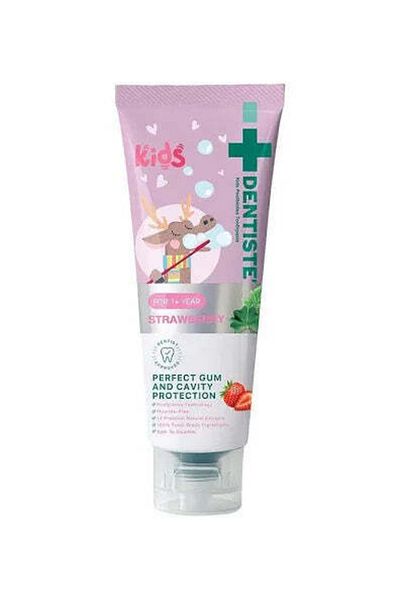 GUM Dentiste Kids Postbiotics Toothpaste Strawberry 60Gm