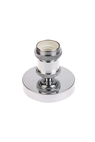 Choice3 Silver Vintage E27 E26 Lamp Sket Ceiling Lamp Holder With Accessories...