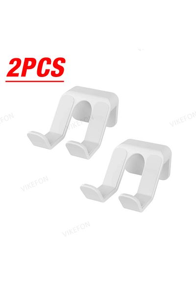 Vikefon C 2PCS Wall Mounted Game Controller Bracket Bracket Base No Punching Required Controller Storage Rac