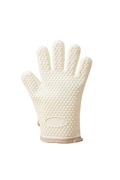 Choice WSB0173041 Anti-scald Thickened Silicone Gloves Heat Resistant Microwave Oven Baking Gloves BBQ Glov