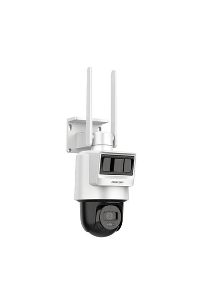 Hikvision Cameră IP PT, 2MP, 4G, 2.8mm, IR 30m, Audio, Panou solar, Baterie - DS-2DE2C200IWG-K-4G-C05S10-2.8mm