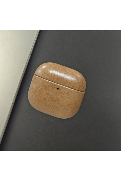 Choice جراب حماية من الجلد الكاكي لسماعات AirPods Pro3، متوافق مع AirPods Pro...