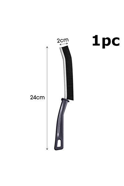 Choice3 فرشاة تنظيف فواصل البلاط المتينة، قطعة واحدة، باللون الأسود، لتنظيف ا...