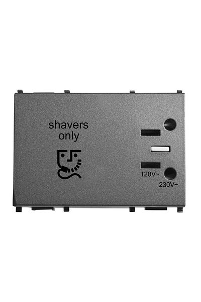 PANASONIC Modular Socket for Electric Shaver - Smoky Gray