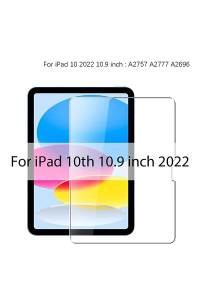 Choice For iPad 10th Tempered Glass Screen Protector For iPad Air 5 4 Pro 13 11 12.9 Ipad 9th Gen 10th 8th
