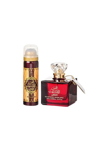 ARD AL ZAAFARAN Set Ard Al Zaafaran, Shams Al Emarat Khususi Femei Apa de Parfum,100 ml,Deodorant,250 ml,300 ml