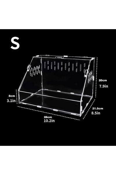 Choice S 1 Piece Only Sells Tank, Acrylic Rutin Chicken Breeding Box, Reptile Pet Turtle Lizard Pet Mantis.