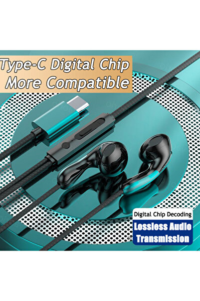 Choice سماعات أذن سلكية ستيريو رياضية عالية الجهير 9DHIFI باللون الأخضر من Ty...