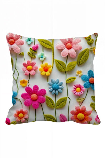 Vendini Husă pentru pernă decorativă din material textil de calitate, imprima...