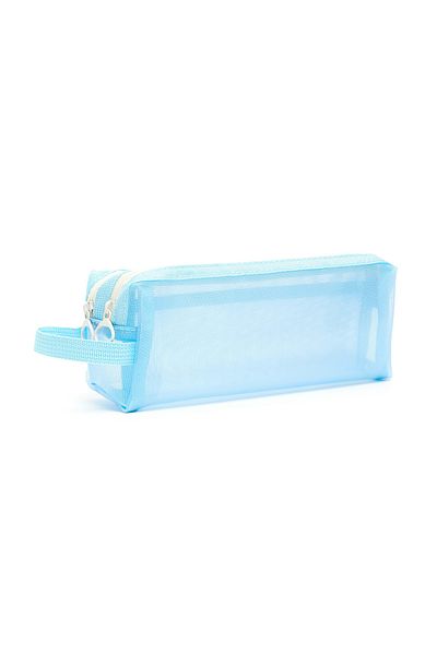 R&B Light Blue Teens Pencil Pouch