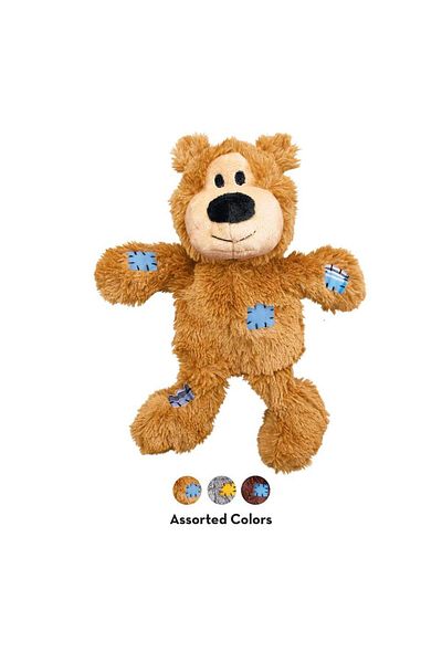 Choice X-Large Random colour KONG - Wild Knots Bear - Internal Knotted Ropes and Minimal Stuffing for Less