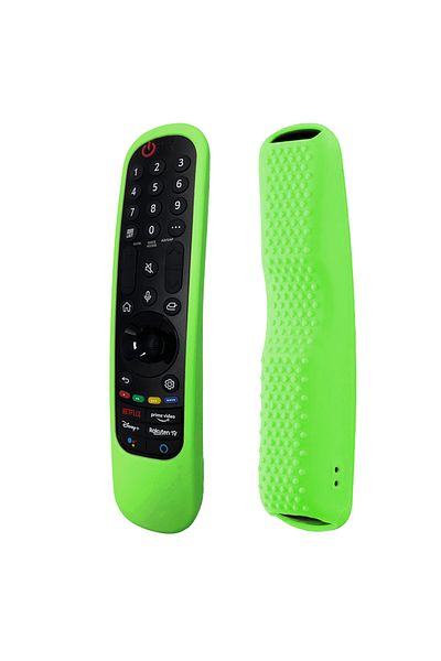 Choice Luminous Green Silicone Remote Cover LG Smart TV Anti-Shock Illuminated Remote Control Case 2021 Mod