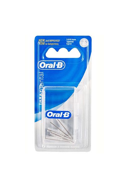 GUM ORAL B INTERDENTAL REFILLS-6 TAPER
