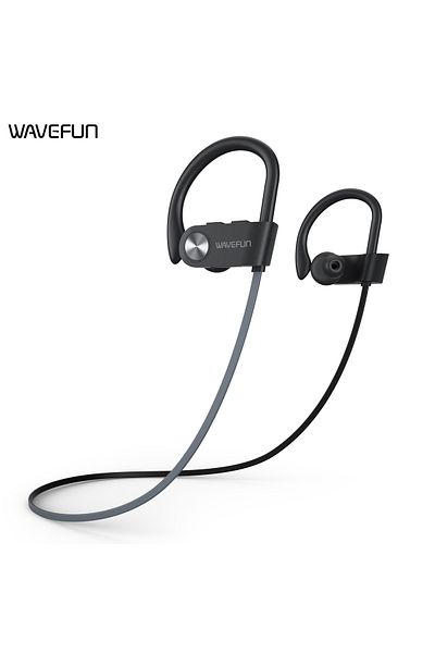 Choice XBuds Wavefun XBuds Wireless Earphones with Ear Hook IPX7 Waterproof Super Bass Sports Headphones Mu