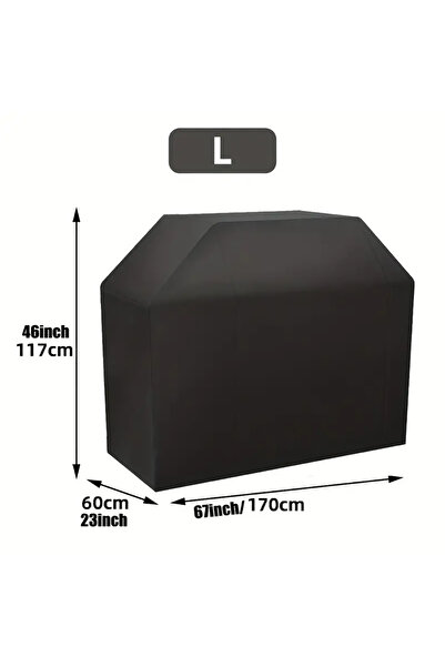 Choice5 170x61x117cm BBQ Cover Outdoor Dust Waterproof Weber Heavy Duty Grill...
