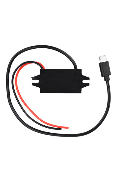 Choice مزود طاقة مقاوم للماء للسيارة من النوع C بقدرة 24 واط، محول من 12-24 ف...