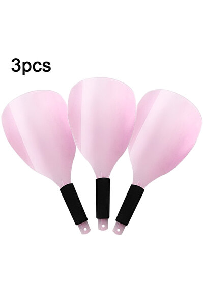 Choice5 3pcs Pink 1/3pcs Hair Salon Face Shield Plastic Haircut Face Protecto...