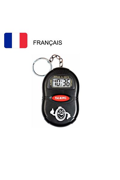 Choice NZ114FR A Talking Clock that Speaking the Time. Digital Alarm Clock for the Blind, Elders or Childre