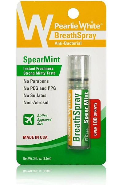 GUM PEARILE WHITE BREATH SPRAY MINT 8.5ML