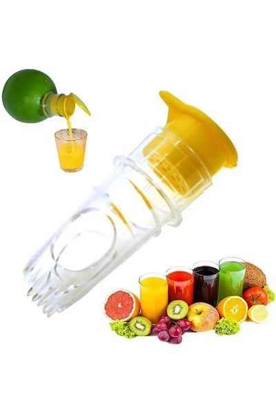 Choice yellow-1pc NEW Plastic Manual Citrus Juicer Mini Lemon Juicer Orange Squeezer Easy Juice Extractor F