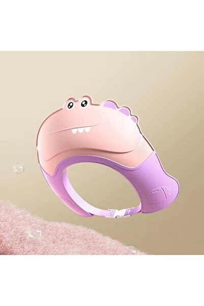 Choice قبعات غسيل شعر الأطفال الوردية، قبعة مانعة للماء، قبعة غسيل شعر لحماية...