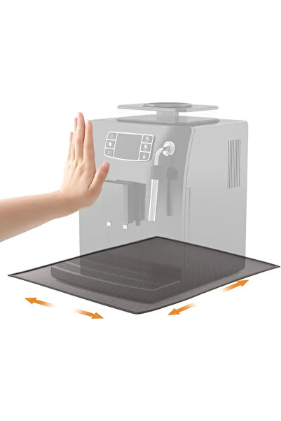 Choice 48x30cm Grey mat Coffee Machine Absorbent Mat Silicone Soft Bar Kitchen Draining Mats Cups Dishes Ma