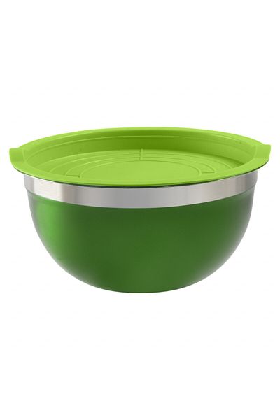 Ambition Bowl set with lid, 2 pcs, 18-20cm, green, Minestrone