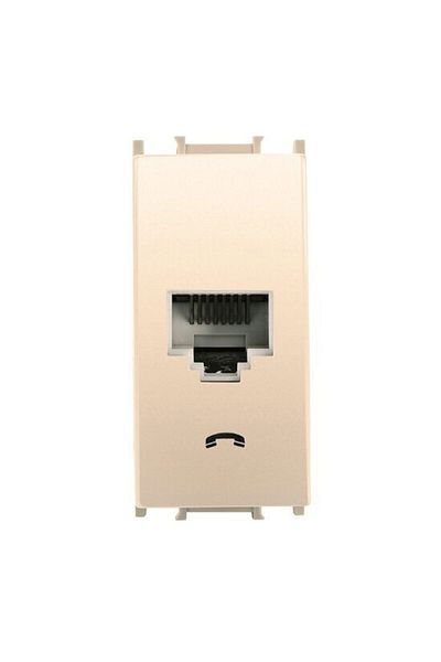 PANASONIC RJ 11 CAT 3 Modular Telephone Socket Beige 1M
