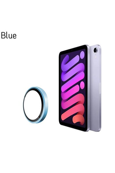 Choice واقي عدسة ثلاثي الأبعاد من الزجاج المقوى باللون الأزرق لجهاز iPad 11th Gen (A16) 2025 10th 1