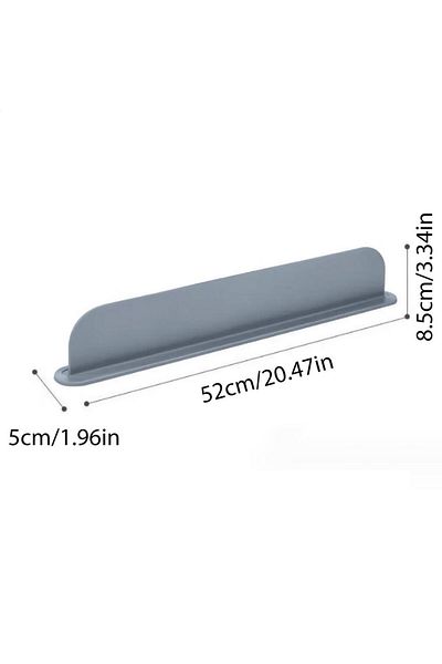 Choice Gray Kitchen Sink Water Splash Guard Washing Basin Anti-splash Stopper Silicone Waterproof Splatter