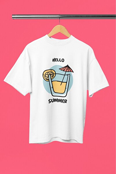 ArtYus تي شيرت رجالي/نسائي صيفي وليمون مطبوع برقبة دائرية وأكمام قصيرة