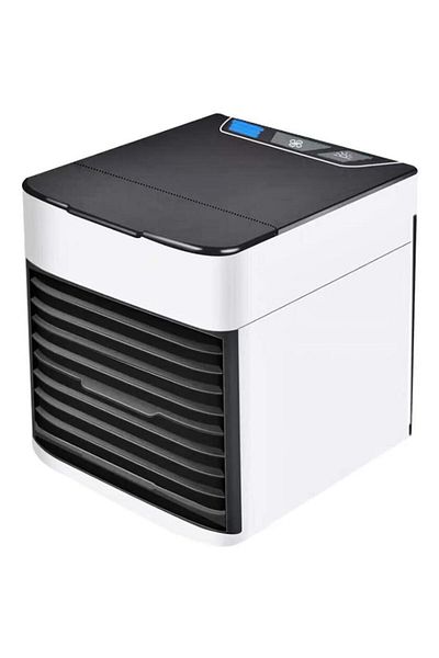 JYQAN Mini Air Conditioner Jyqan, USB, 3 Speeds, LED Lighting, White