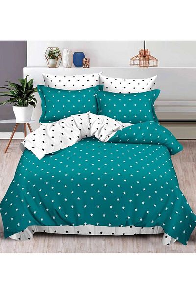 CHIRASO FINET Cotton Bed Linen, Classic Sheet 240x250cm, Duvet Cover 200x230cm, 4 Pillowcases