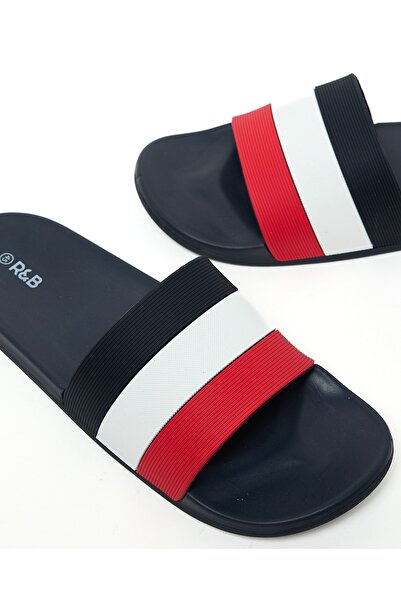 R&B Navy Blue MENS SLIDERS 40-45