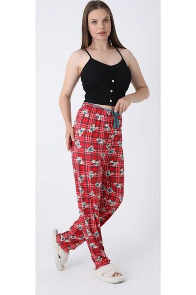 İKLİM LİFE Patterned Milan Fabric Pajama Pants