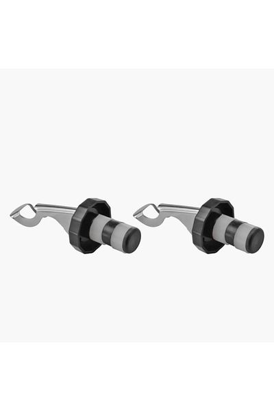 Choice 2PCS Black 1-10Pcs Press Wine Stopper Vacuum Sealed Plug Wine Bottle Stopper Wine Champagne Caps Ba