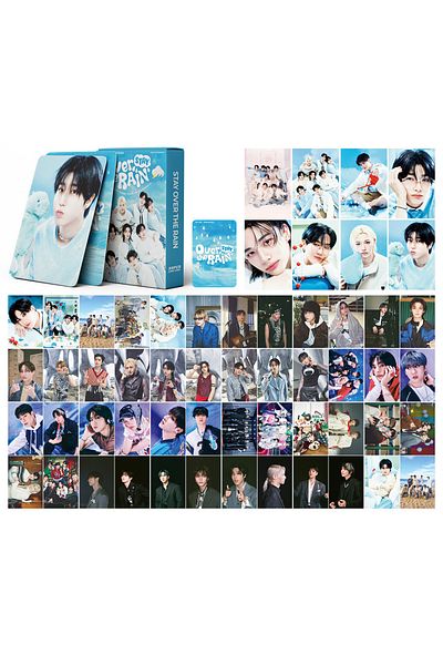 Choice Over The Rain 55pcs/box Kpop Photo album MIXTAPE Hyunjin Felix Lee Know Lomo Cards Photocards Fans C