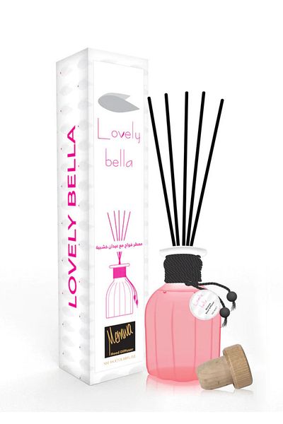 MEMWA Room freshener with sticks, Memwa, 100 ml, Lovely Bella