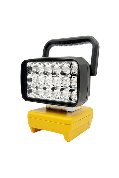 Choice For DeWalt For DeWalt 20V Li-ion Battery Accessories DCB183 DC206 LED Work Lamp Light Torch Flashlig
